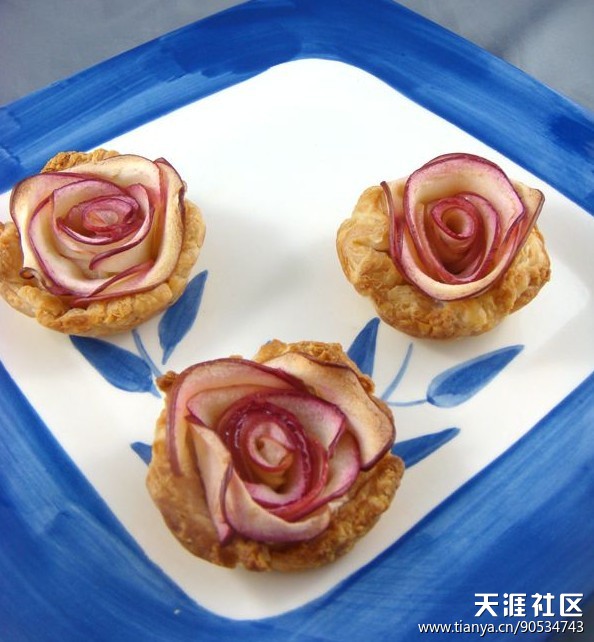 玫瑰挞小说手机版:漂亮易做的“苹果玫瑰花挞”(转载)