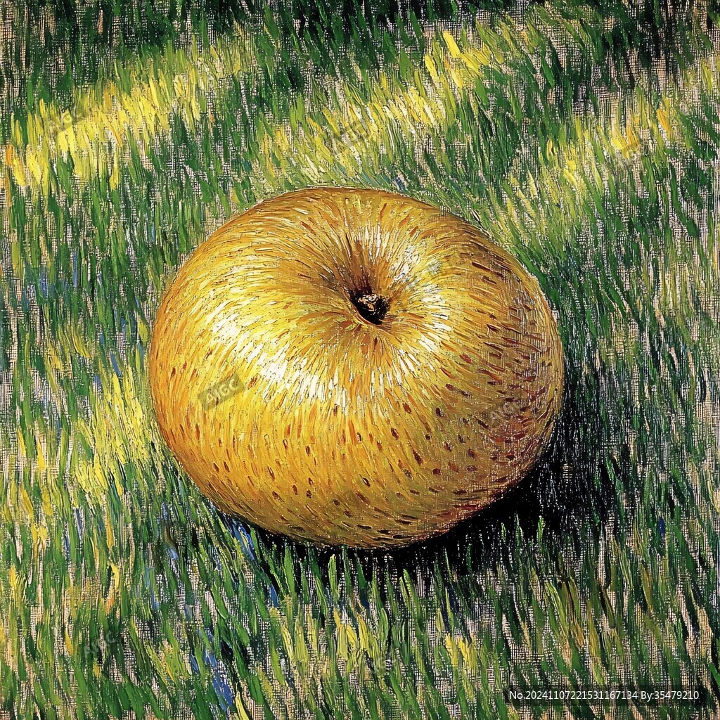 油画版苹果(油画苹果壁纸)-第2张图片-QuickQ官网